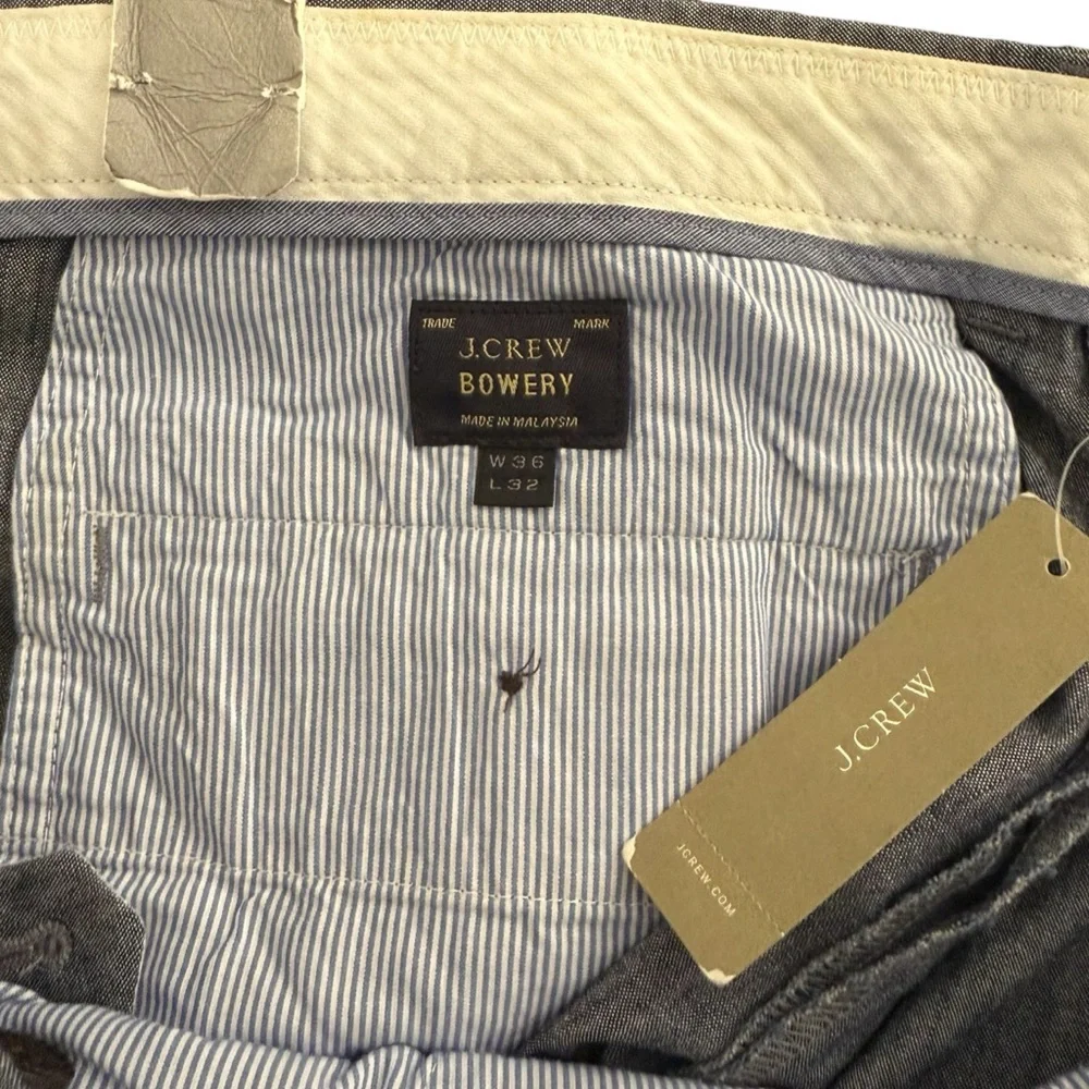 J. Crew Bowery Linen Pants 36/32 NWT
